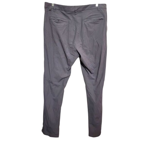 Lululemon ABC 5-Pocket Warpstreme Pants Mens Gray, Waist 40x36 - Picture 3 of 5